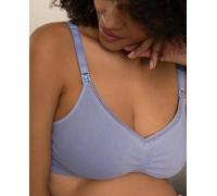 Brassière de grossesse et d'allaitement organic bleuet XL
