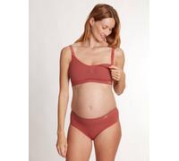Brassière de grossesse et d'allaitement Zoé terracotta L