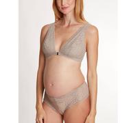Brassière de maternité et d'allaitement bliss taupe M