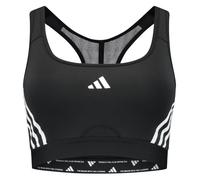 adidas Femme PowerReact Train 3Stipes Bra, Black, XS