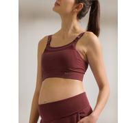 Brassière de sport de grossesse et d'allaitement woma prune S