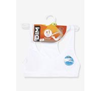 DIM Brassière Fille Sport Micro Confortable Brassiere x1, Blanc, 12 ans