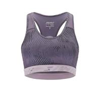 Brassière de sport femme Silvini Arnata - Maintien moyen - Respirante et élastique - Violet - Plum/blush XS