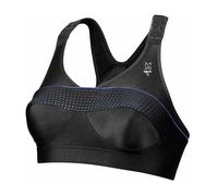 Brassière de sport femme Thuasne Top Strap XBack noir/bleu 85B 105 D