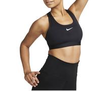 Nike Brassière de sport Swoosh – Maintien moyen – Noir XS Femme