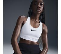 Nike Bra W NK DF Swsh HGH SPT Bra, White/White/Black, DX6815-100, 3XC-E