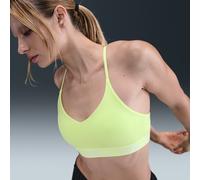 Brassière de sport réglable rembourrée à maintien léger Nike Indy pour femme Light Lemon Twist/Light Lemon Twist XXL
