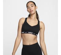 Brassière de sport réglable rembourrée à maintien supérieur Nike Indy pour femme Noir/Noir/Blanc S