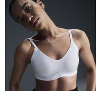 Brassière de sport rembourrée et convertible à maintien léger Nike Alate Minimalist pour femme Blanc/Cool Grey XL (C-E)