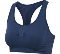 Hummel Brassière de sport Shaping sans couture Femme Bleu XS