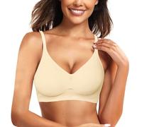 BrassièRe De Sport Soutien-Gorge sans Armatures Confortable Fin Doux Et sans Coutures Push-Up Galber Et Rehausser La Silhouette IdéAl Au Quotidien avec Un Jean