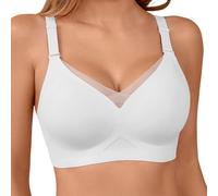 BrassièRe De Sport Soutien-Gorge sans Coutures en Maille Transparente Un Confort LéGer Et AéRé avec Maintien Et Effet Liftant GrâCe à Son Armature en Gel