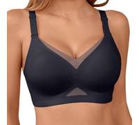 BrassièRe De Sport Soutien-Gorge sans Coutures en Maille Transparente Un Confort LéGer Et AéRé avec Maintien Et Effet Liftant GrâCe à Son Armature en Gel