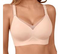 BrassièRe De Sport Soutien-Gorge sans Coutures en Maille Transparente Un Confort LéGer Et AéRé avec Maintien Et Effet Liftant GrâCe à Son Armature en Gel
