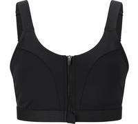 Brassière de sport zippé femme Endurance Crystale Noir XL