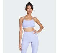 Brassière de training 3 bandes Aeroreact Violet Tone L