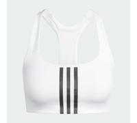 Brassière de training Powerimpact 3 bandes Maintien moyen White XS (A-B)