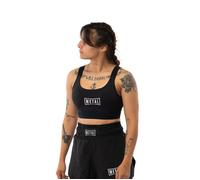 Brassière elastique femme Metal Boxe M