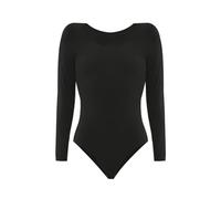 Brassière Enfant Body à Manches Longues et col Rond pour Femme, Confortable Contre la Peau, Hauts Sexy, vêtements pour Femmes Lot De 7 (Black, L)