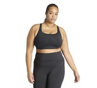 Adidas Brassière de sport Optime Workout 3-Stripes – Maintien moyen – Noir 4XL