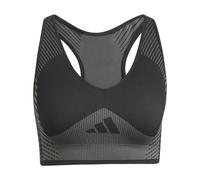 Brassière femme adidas Aeroknit d'entraînement Light Support Noir M