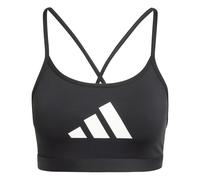 Brassière femme adidas Aeroreact Big Logo Graphic Noir M