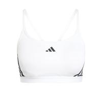 adidas Femme AeroReact Training Bra, White, XL