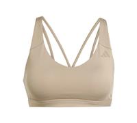 Adidas All Me Essentials Medium Impact Sports Bra Marron XS Femme