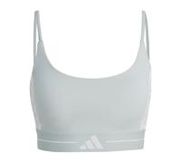 Brassière femme adidas Hyperglam 3-Stripes Vert XS