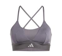Brassière femme adidas Hyperglam Shine Gris M