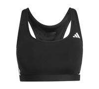 adidas Soutien-gorge de sport Optime Essentials 3 bandes Maintien moyen Noir/Blanc XS