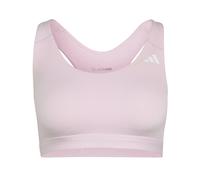 adidas Damen Optime Essentials Workout Medium Support Bra, Clear Pink, XS