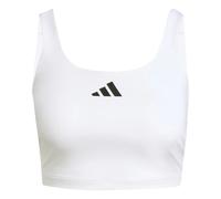 Adidas Brassière de sport Power – Maintien léger – Blanc S Femme