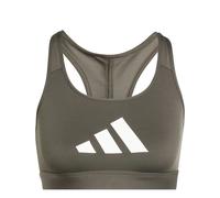 Adidas Powerreact Big Logo Graphic Sports Bra Noir XS Femme