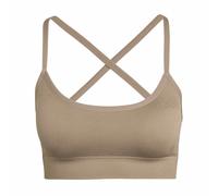 Adidas Brassière femme Workout Essentials Knit maintien léger rembourrée Marron L