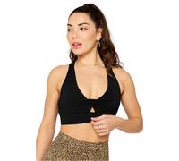 Brassière femme Fabletics Oasis Twist Noir L