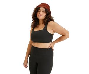 Brassière femme Girlfriend Collective Rib Tommy Noir S
