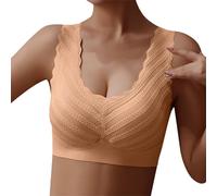 BrassièRe Femme Grande Taille, Soutien-Gorge De Nuit sans Coutures Et Confortable pour Femme Orné De Dentelle pour Se DéTendre Et Se Sentir Bien La Nuit Grandes Tailles Disponibles sans Armatures