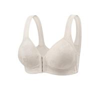 BrassièRe Femme Grande Taille - Soutien-Gorge Femme élégant à Fermeture Avant avec Motif Floral pour Un Confort Quotidien et Un Maintien Optimal sans Armatures intégrées