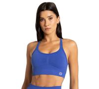 Brassière femme Gym Glamour Push Up 2.0 Bleu XS