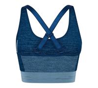 Hummel Soutien-gorge de sport bleu clair / bleu foncé / noir, Taille M