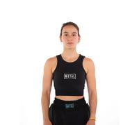Brassière femme Metal Boxe Noir L