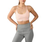 Reebok Brassière Lux Strappy Rose Taille S
