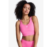 Roxy Heart Into It Attitude Sports Bra Rose S Femme