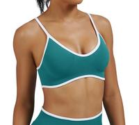 Brassiere Femme sans Armature Brassière Femme Bustier Soutien Gorge Forte Poitrine Maintien Coton Soutient avec Blanc Tombante Débardeur Sport Allaitement Bralette Dos Croisé Push Up Rouge Grande