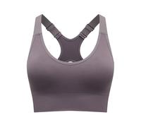 Brassiere Femme Soutien Gorge sans Armature Soutient Blanc Grande Taille Bralette sous Vêtements Forte Poitrine Maintien Confortable Brassière Allaitement Invisible Anti Choc Débardeur Sport 4XL