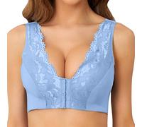 BrassièRe Forte Poitrine, Soutien-Gorge Sportif Femme Bralette Confortable DéColleté V ModèLe Top Gilet De Soutien LéGer