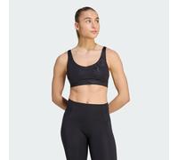 adidas - Women's All Me Essentials Graphic Light Support - Brassière - S - black