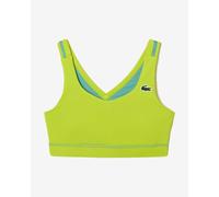 Brassière Lacoste Sport Ultra Dry vert jaune - L