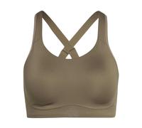 adidas - Women's Optime Workout High Support Bra - Brassière - XL - Cup: A-B - khaki six